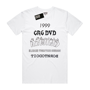 'Rewind' White T-Shirt