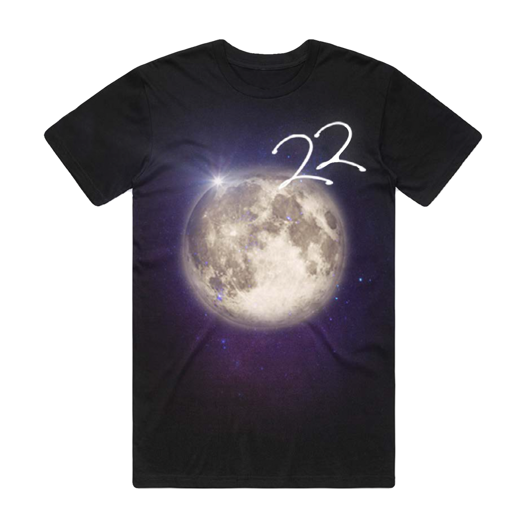 Moon Black T-Shirt
