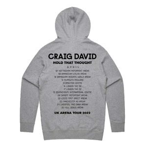 Hold That Thought Tour 2022 Grey Hoodie