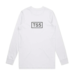 TS5 White Long Sleeve T-Shirt