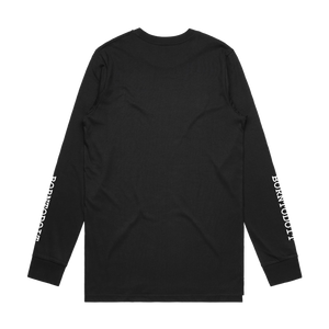 '7 Days' Black Long-Sleeve T-Shirt